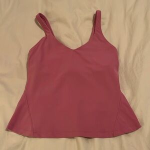 LuLuLemon align tank top size6 pink